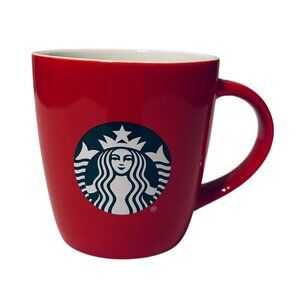 Starbucks Red Coffee Mug 2020 Mermaid Siren Logo Red